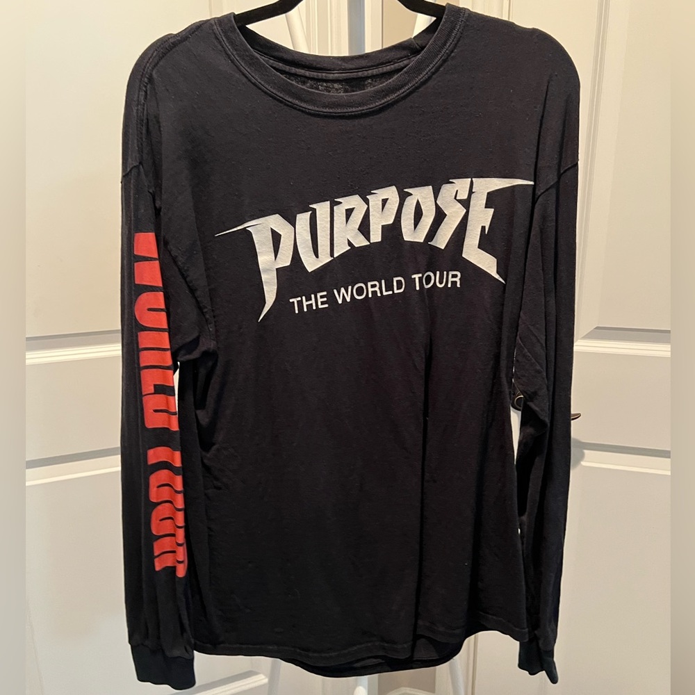 Black Justin Bieber Purpose Shirt